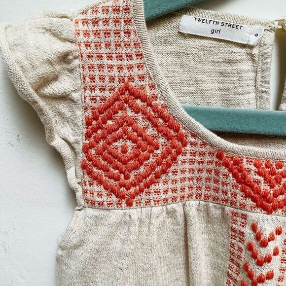 Cynthia Vincent Linen Blend Dress 6 - Picture 2 of 7